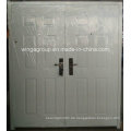 Doppeltür mit Fenster außen Sicherheit Stahl Metall Tür (W-SD-02)